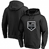 Los Angeles Kings Black All Stitched Pullover Hoodie,baseball caps,new era cap wholesale,wholesale hats